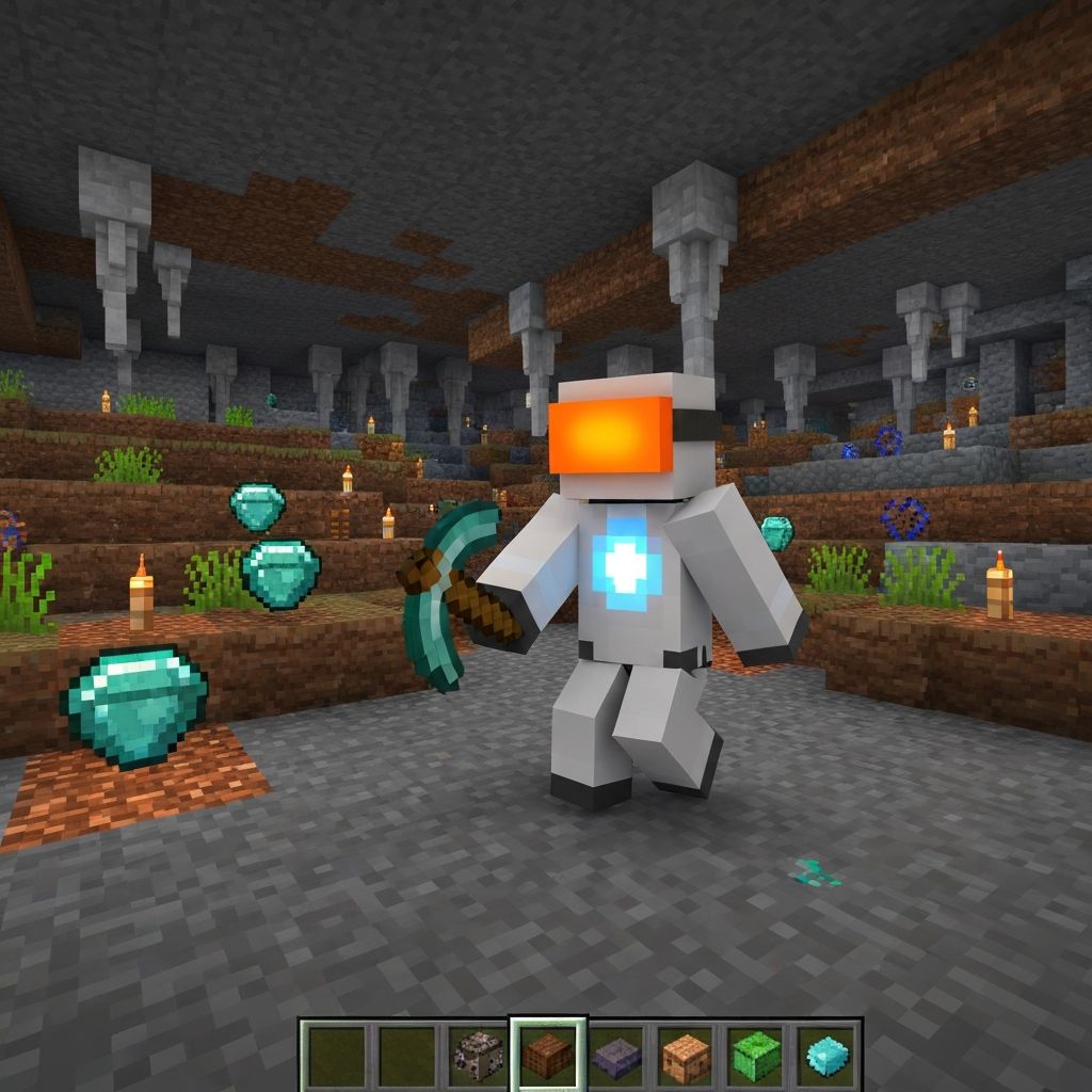 Agent mining resources